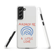 Cover Samsung Resistente – Compatibile con Ricarica Wireless – Design Airdrop Me-Biiply