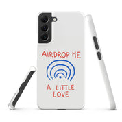 Cover Samsung Resistente – Compatibile con Ricarica Wireless – Design Airdrop Me-Biiply
