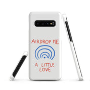 Cover Samsung Resistente – Compatibile con Ricarica Wireless – Design Airdrop Me-Biiply