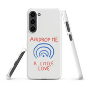 Cover Samsung Resistente – Compatibile con Ricarica Wireless – Design Airdrop Me-Biiply