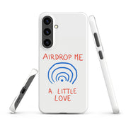 Cover Samsung Resistente – Compatibile con Ricarica Wireless – Design Airdrop Me-Biiply