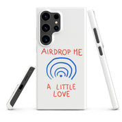 Cover Samsung Resistente – Compatibile con Ricarica Wireless – Design Airdrop Me-Biiply