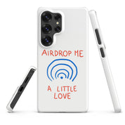 Cover Samsung Resistente – Compatibile con Ricarica Wireless – Design Airdrop Me-Biiply