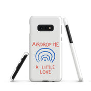 Cover Samsung Resistente – Compatibile con Ricarica Wireless – Design Airdrop Me-Biiply