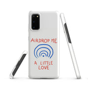 Cover Samsung Resistente – Compatibile con Ricarica Wireless – Design Airdrop Me-Biiply