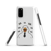 Cover Samsung Resistente – Compatibile con Ricarica Wireless – Design Anatra Che Ride-Biiply