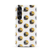 Cover Samsung Resistente – Compatibile con Ricarica Wireless – Design Angry Face Death-Biiply