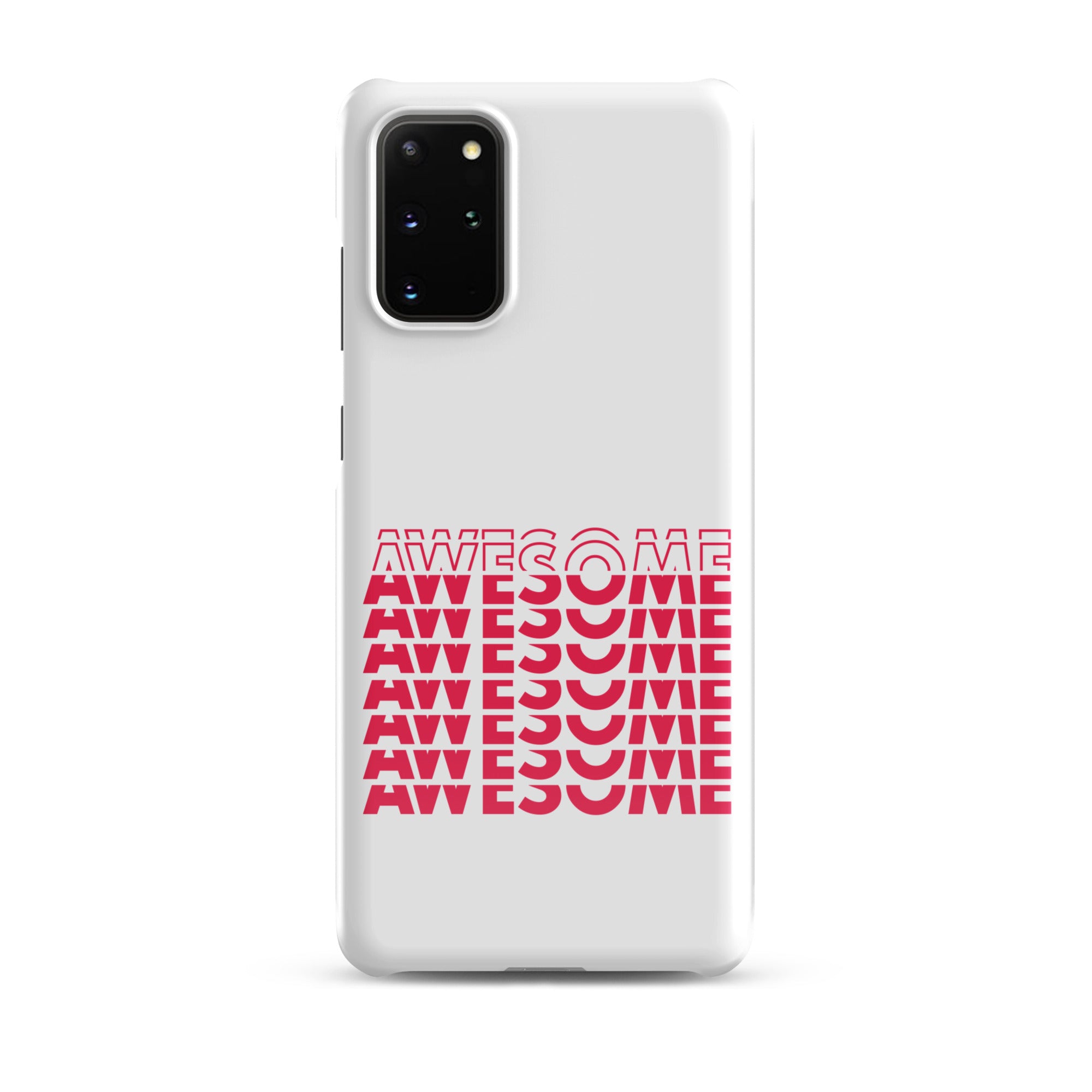 Cover Samsung Resistente – Compatibile con Ricarica Wireless – Design Awesome-Biiply