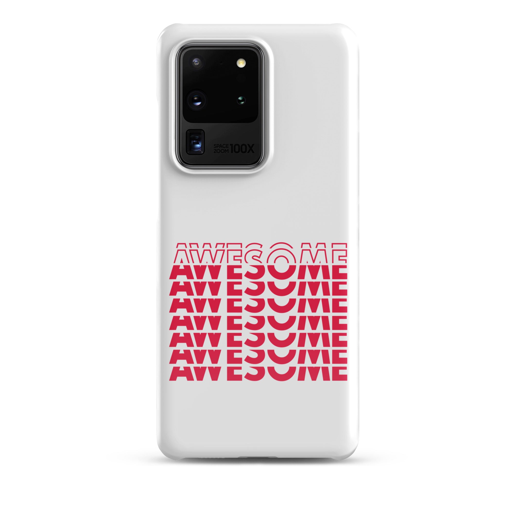 Cover Samsung Resistente – Compatibile con Ricarica Wireless – Design Awesome-Biiply