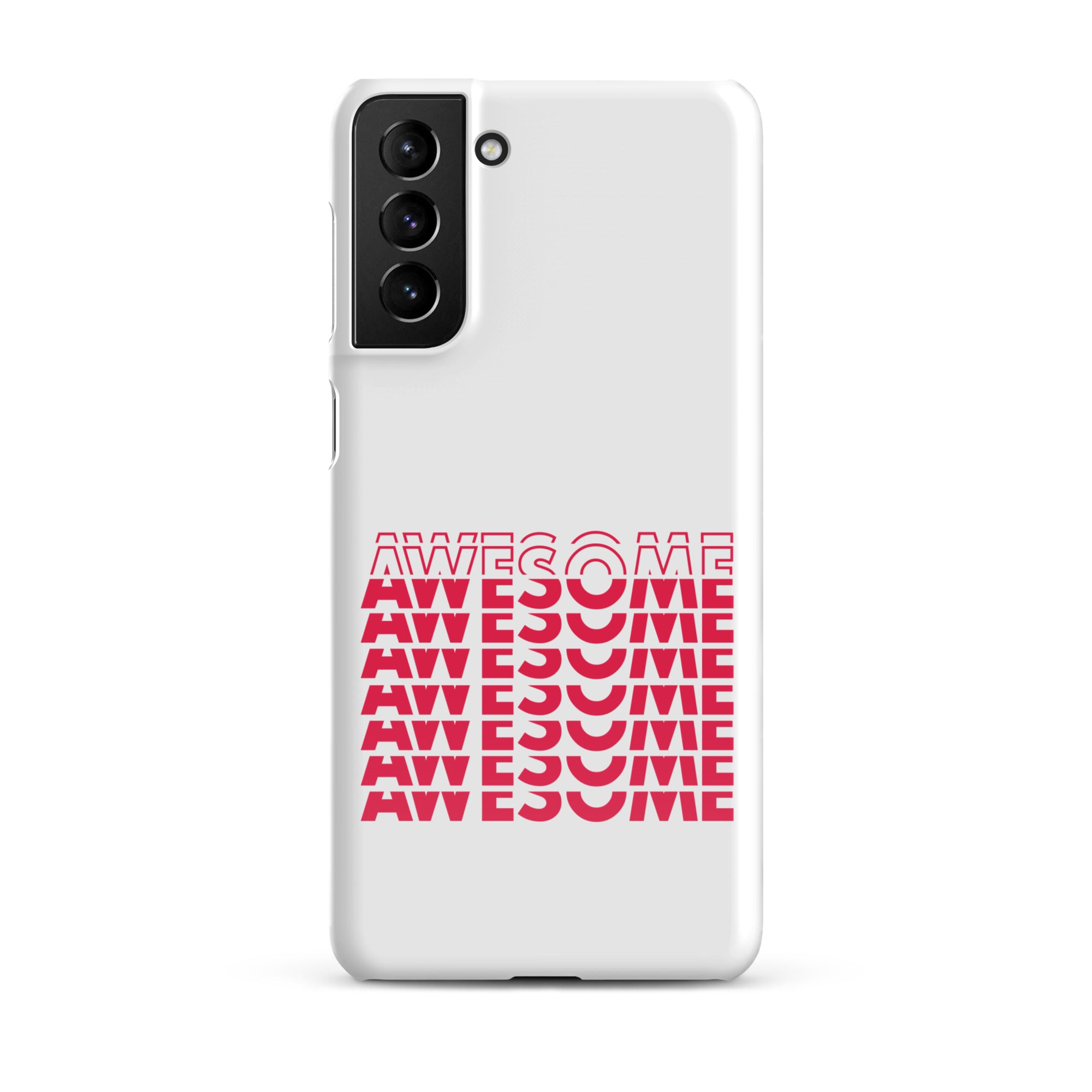 Cover Samsung Resistente – Compatibile con Ricarica Wireless – Design Awesome-Biiply