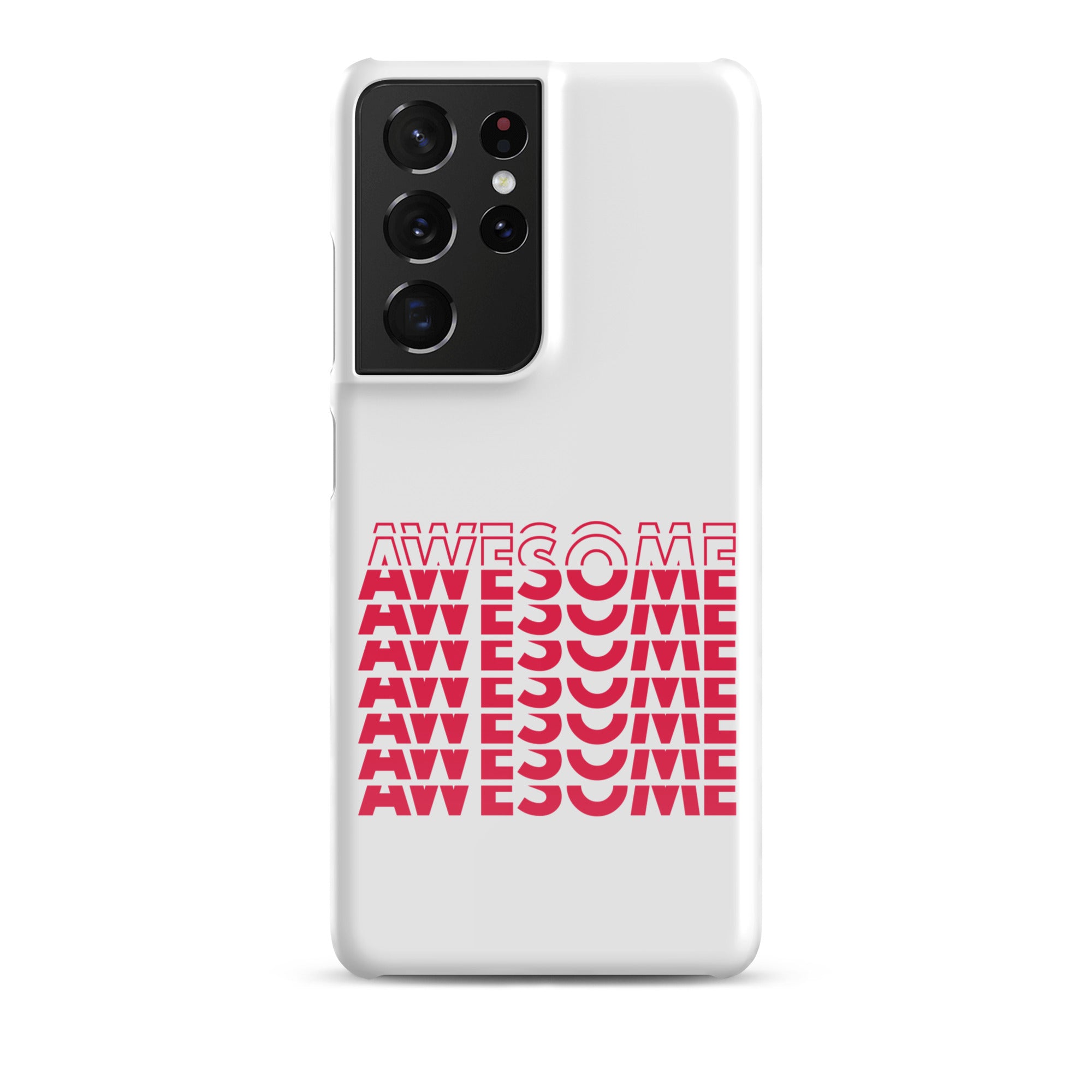 Cover Samsung Resistente – Compatibile con Ricarica Wireless – Design Awesome-Biiply