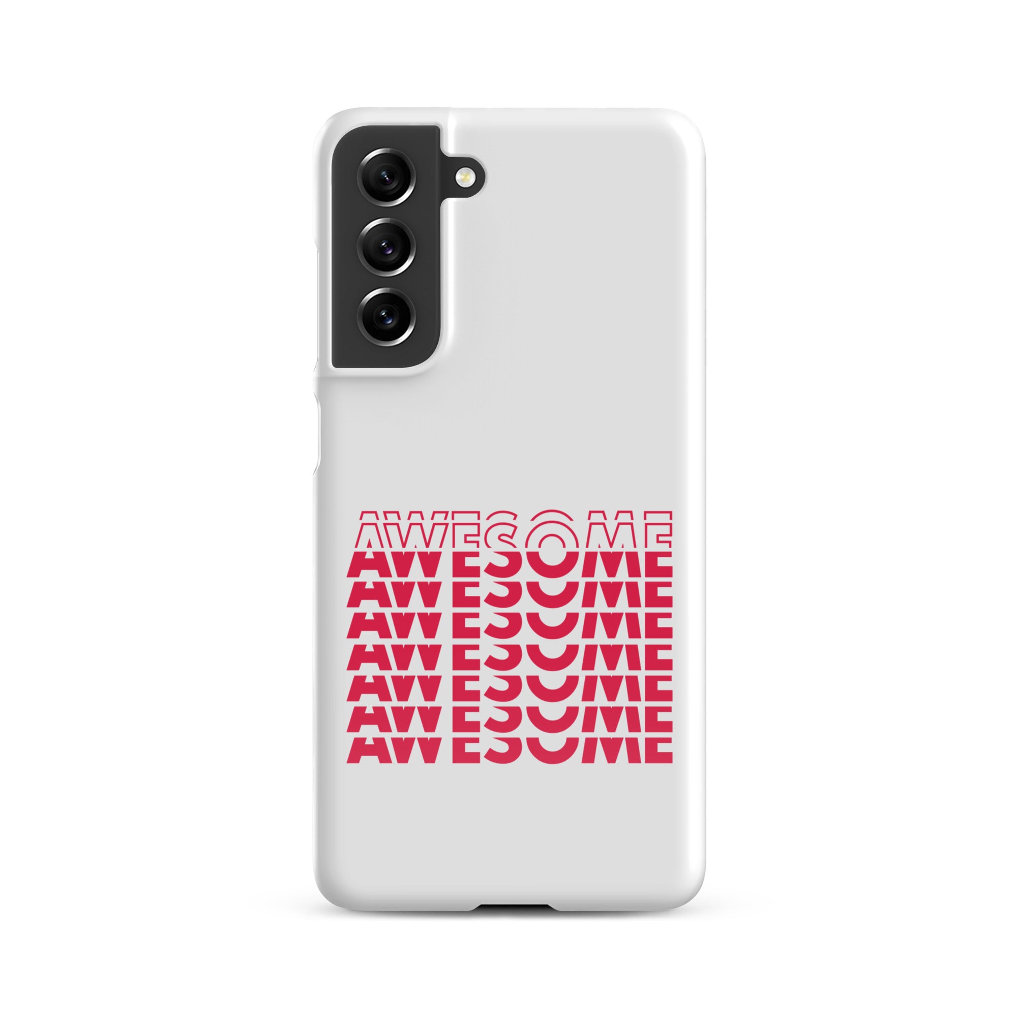 Cover Samsung Resistente – Compatibile con Ricarica Wireless – Design Awesome-Biiply