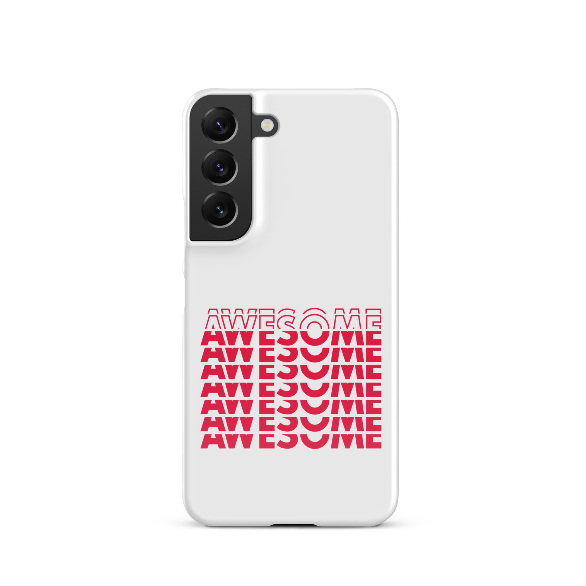 Cover Samsung Resistente – Compatibile con Ricarica Wireless – Design Awesome-Biiply