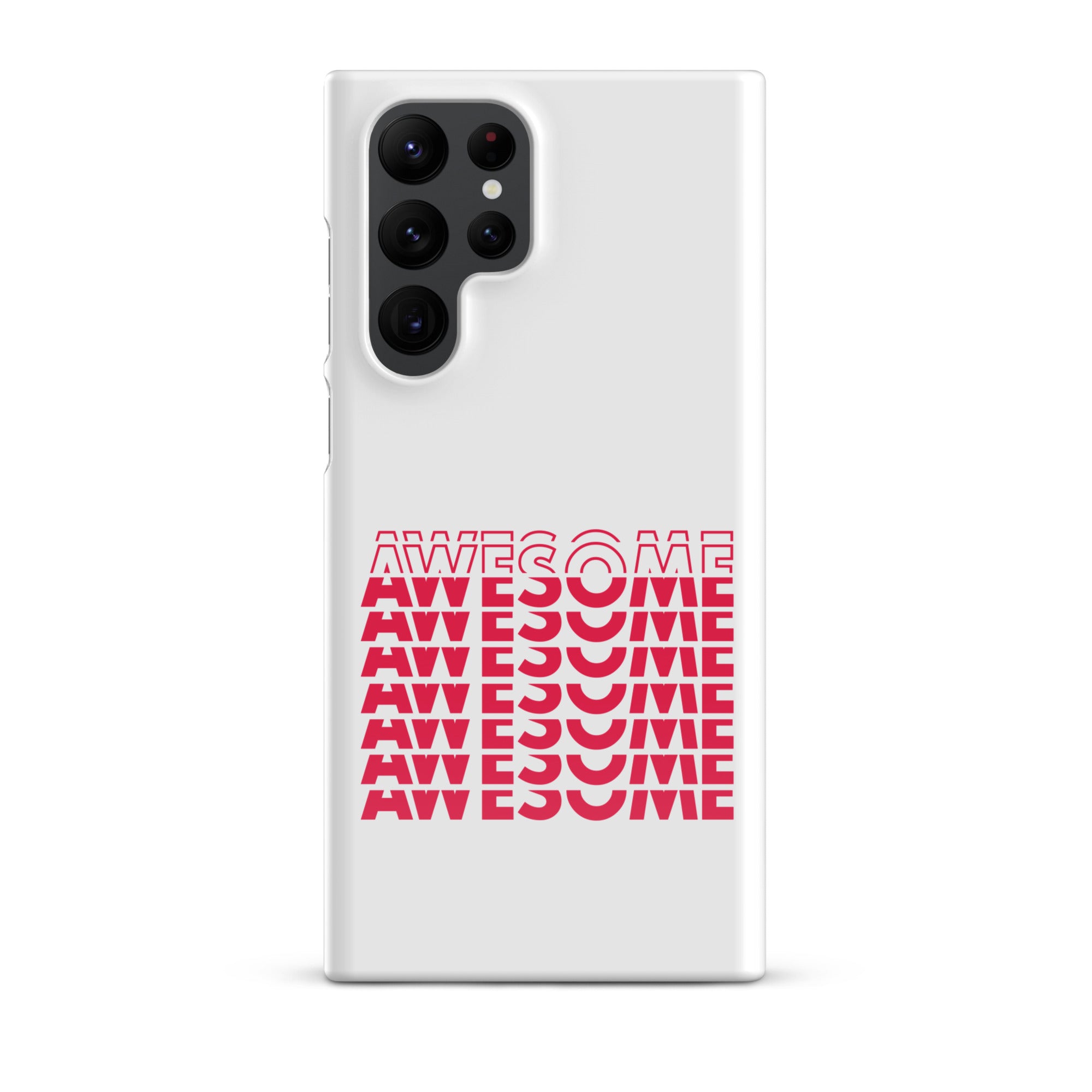 Cover Samsung Resistente – Compatibile con Ricarica Wireless – Design Awesome-Biiply
