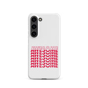 Cover Samsung Resistente – Compatibile con Ricarica Wireless – Design Awesome-Biiply