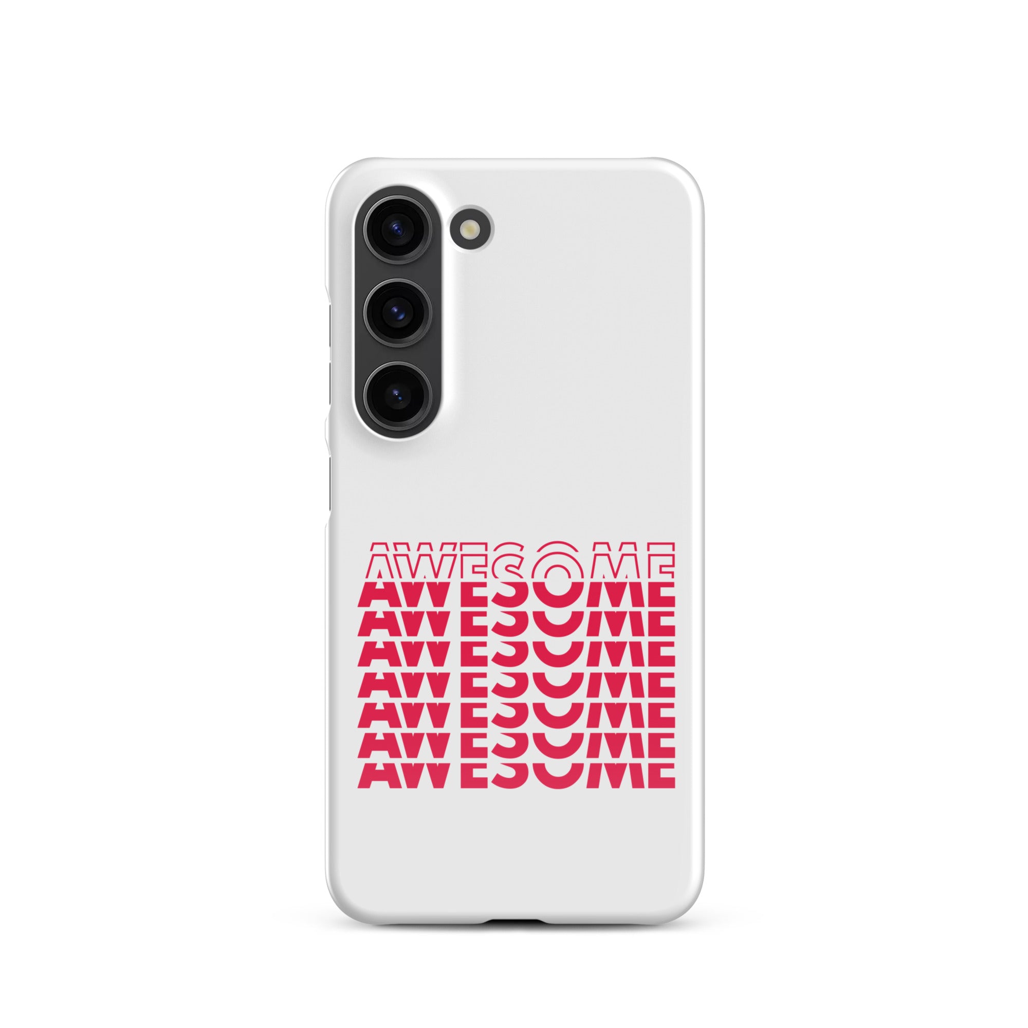 Cover Samsung Resistente – Compatibile con Ricarica Wireless – Design Awesome-Biiply