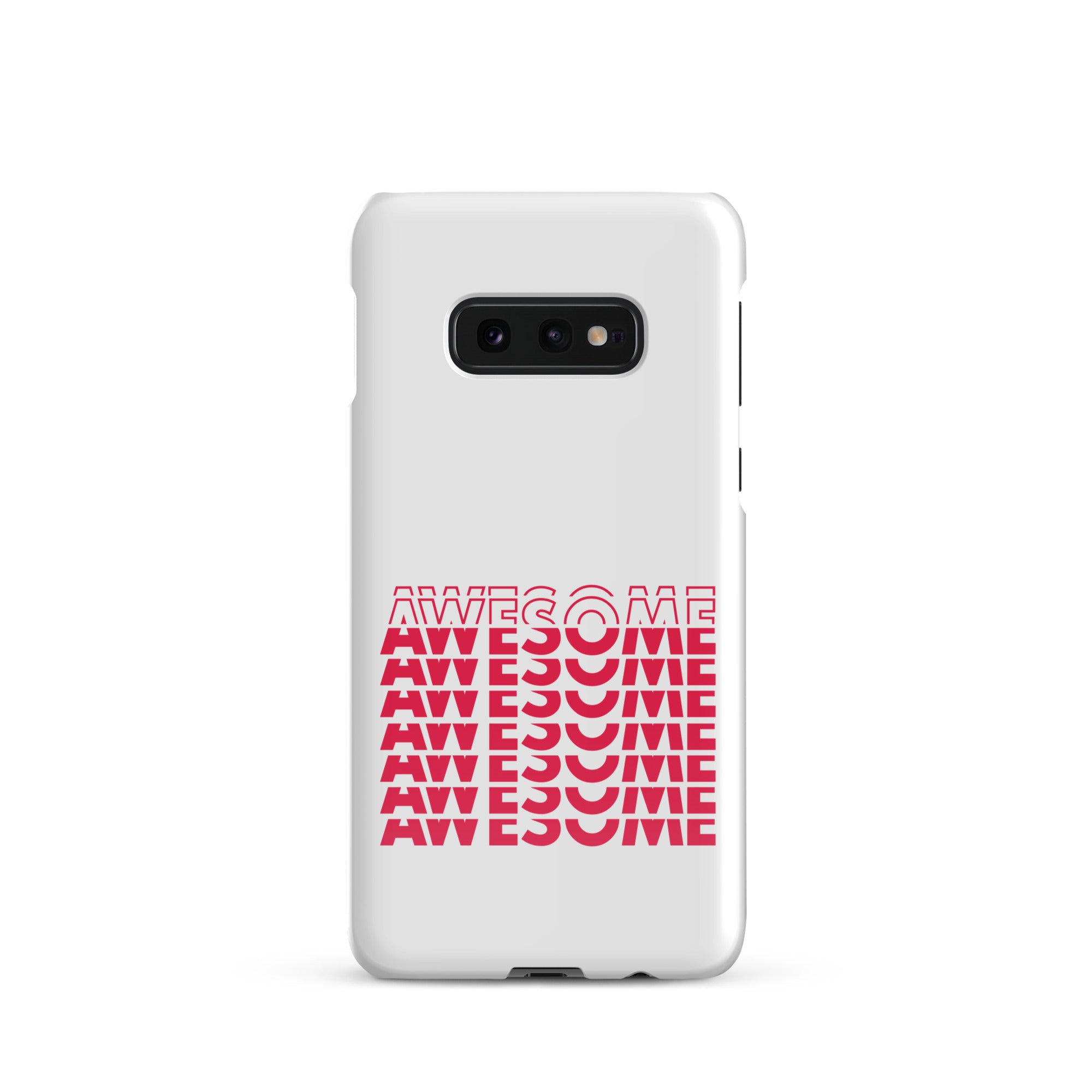 Cover Samsung Resistente – Compatibile con Ricarica Wireless – Design Awesome-Biiply