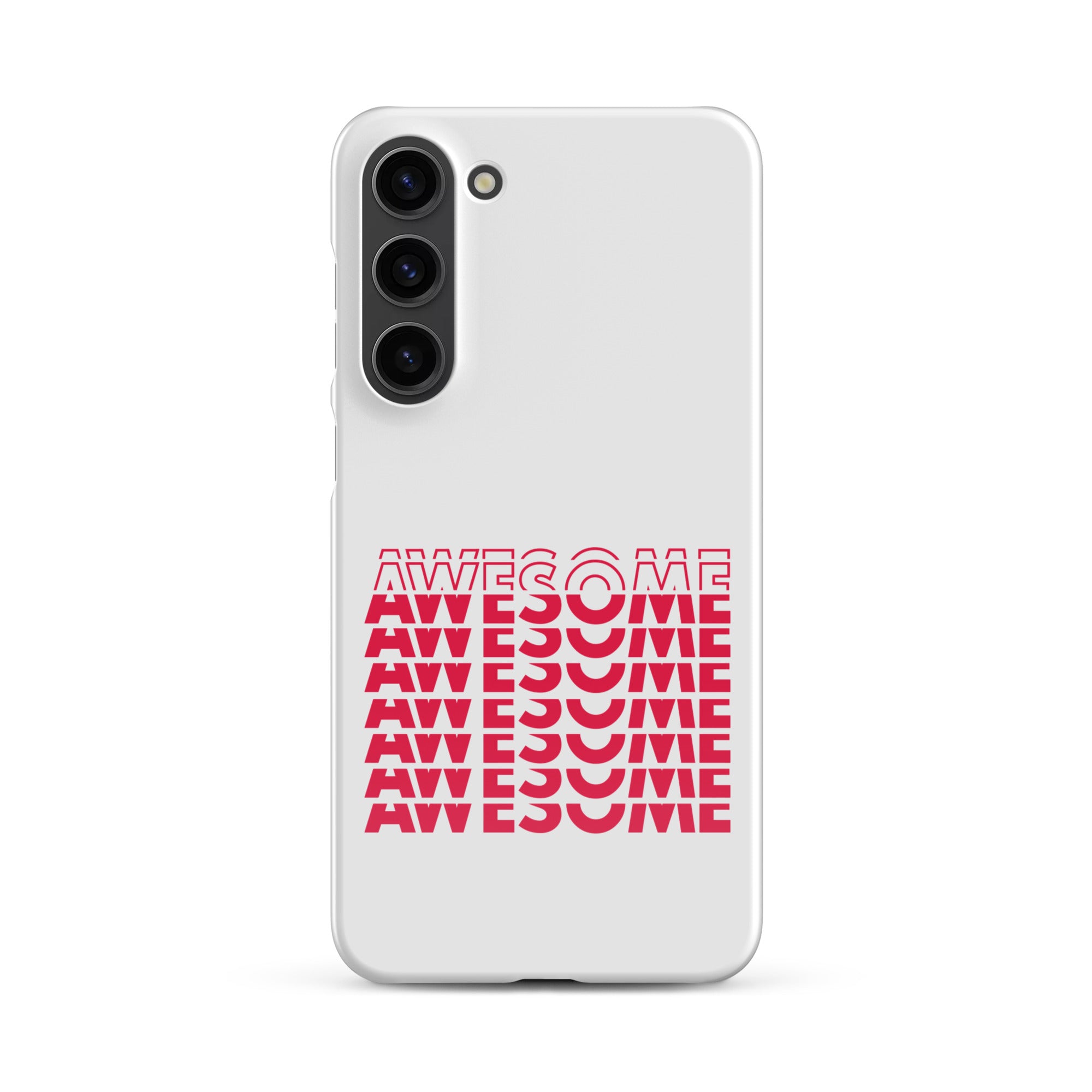 Cover Samsung Resistente – Compatibile con Ricarica Wireless – Design Awesome-Biiply