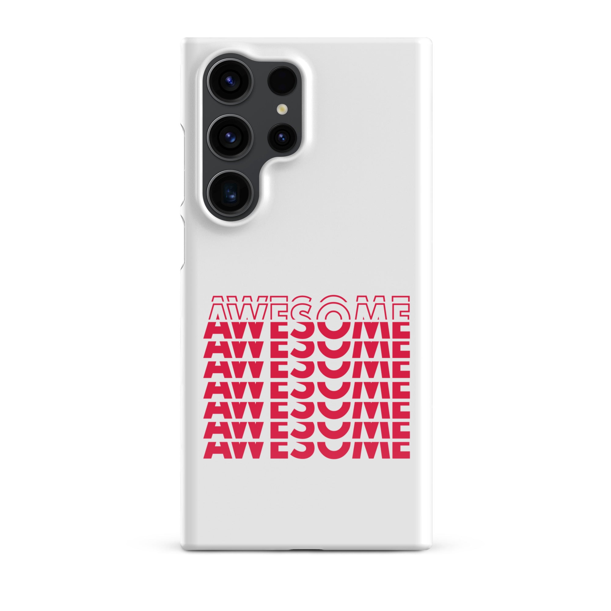 Cover Samsung Resistente – Compatibile con Ricarica Wireless – Design Awesome-Biiply