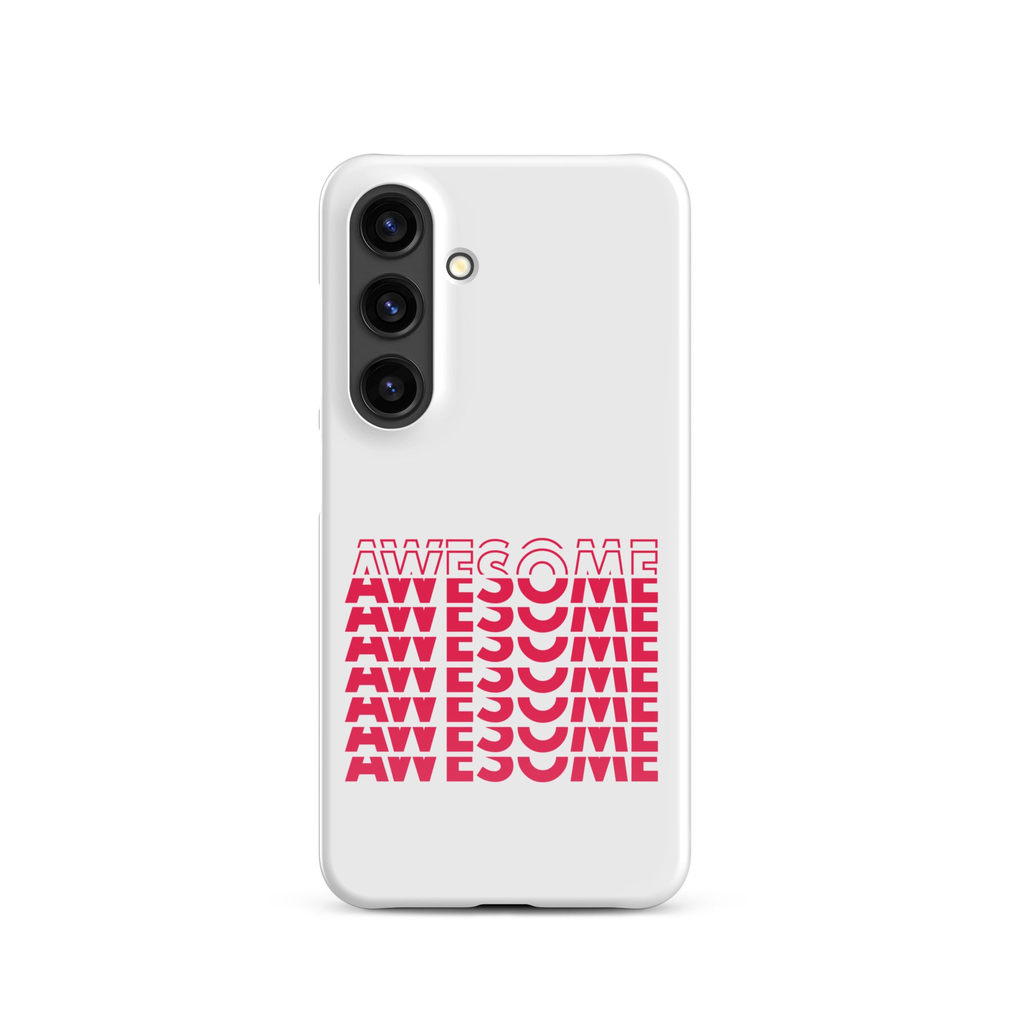 Cover Samsung Resistente – Compatibile con Ricarica Wireless – Design Awesome-Biiply