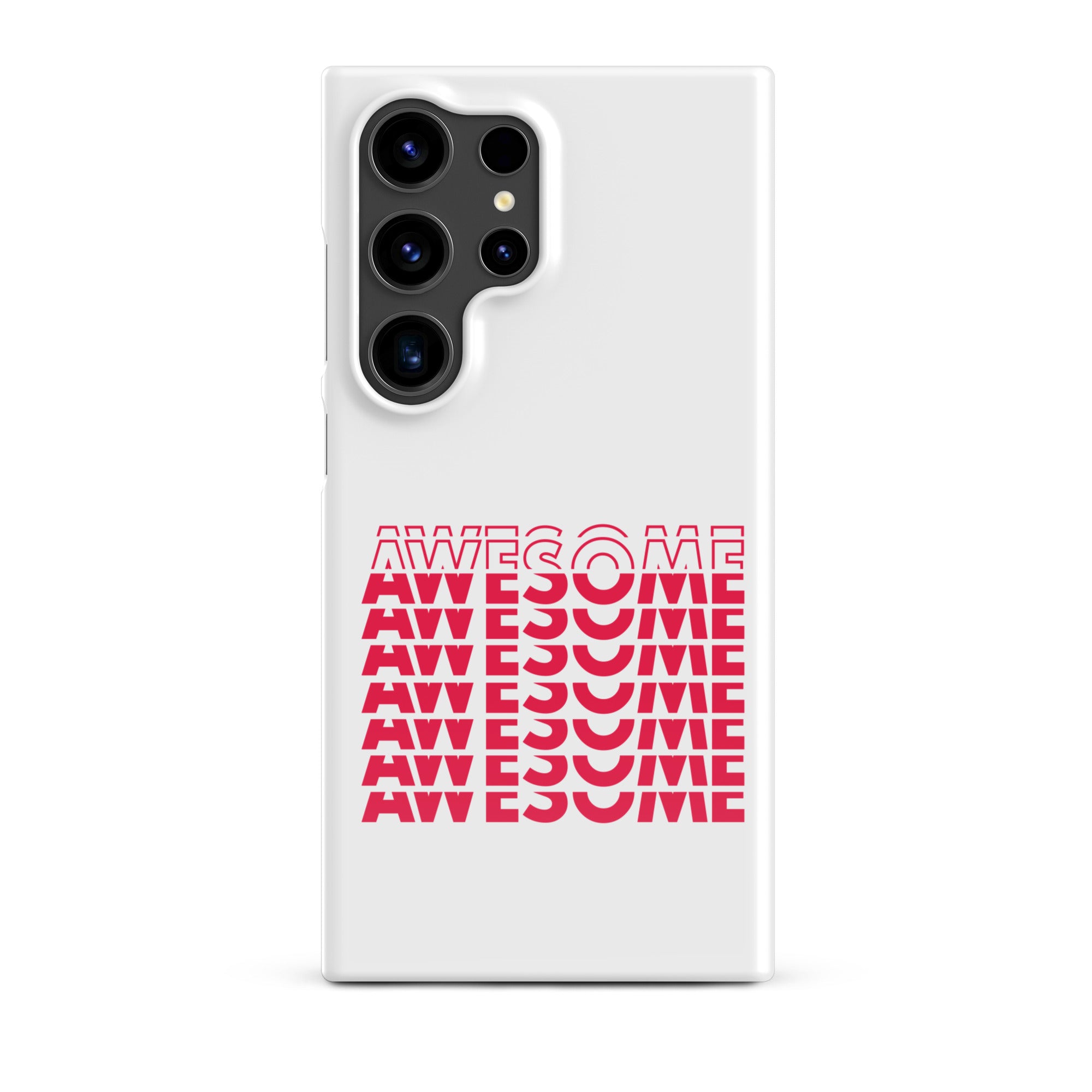 Cover Samsung Resistente – Compatibile con Ricarica Wireless – Design Awesome-Biiply