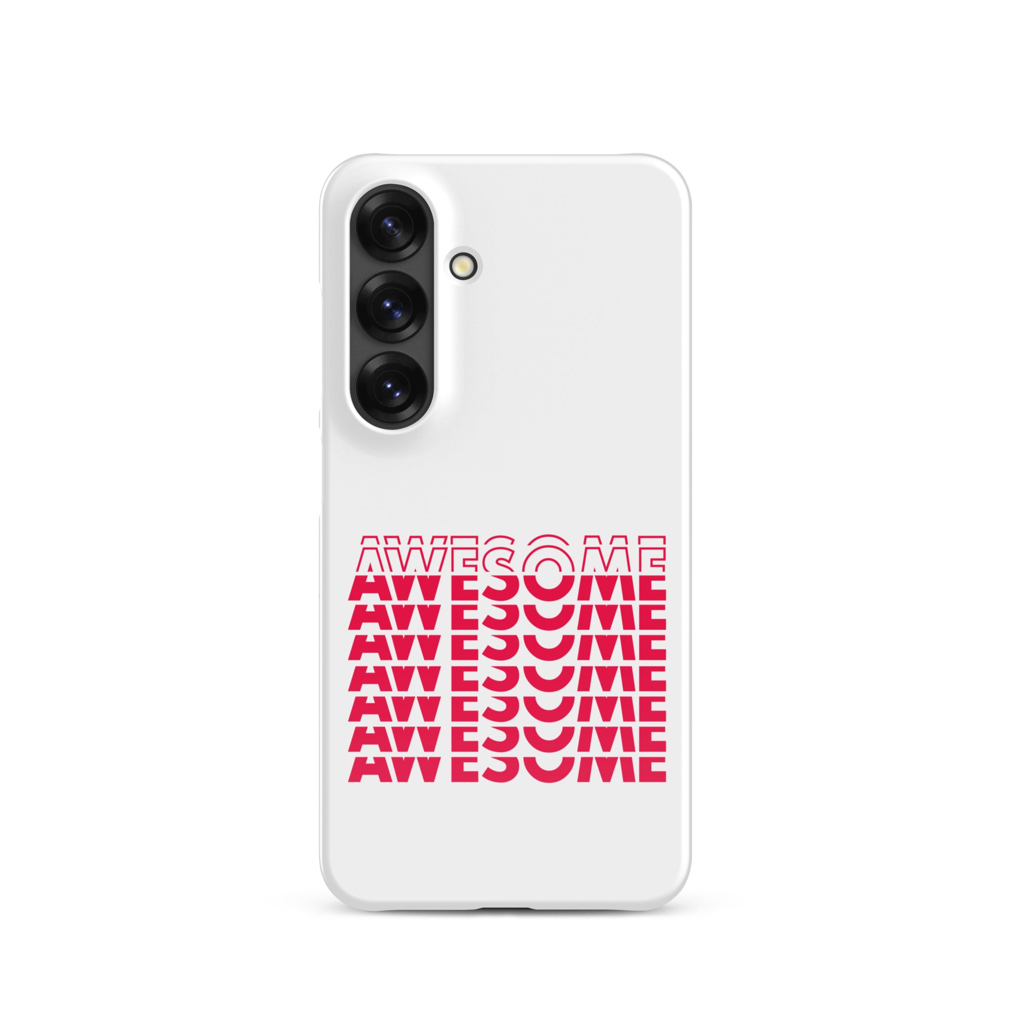Cover Samsung Resistente – Compatibile con Ricarica Wireless – Design Awesome-Biiply
