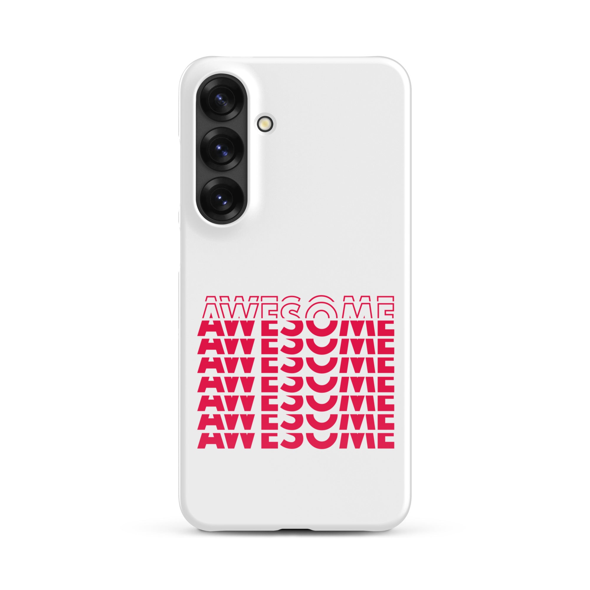 Cover Samsung Resistente – Compatibile con Ricarica Wireless – Design Awesome-Biiply