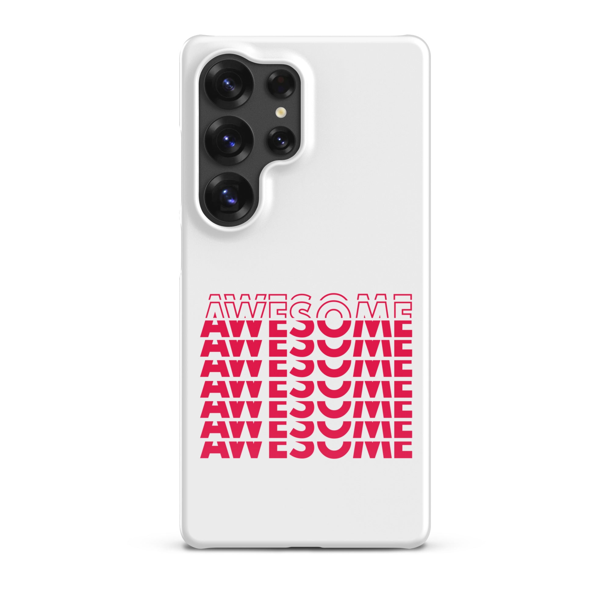 Cover Samsung Resistente – Compatibile con Ricarica Wireless – Design Awesome-Biiply