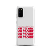 Cover Samsung Resistente – Compatibile con Ricarica Wireless – Design Awesome-Biiply