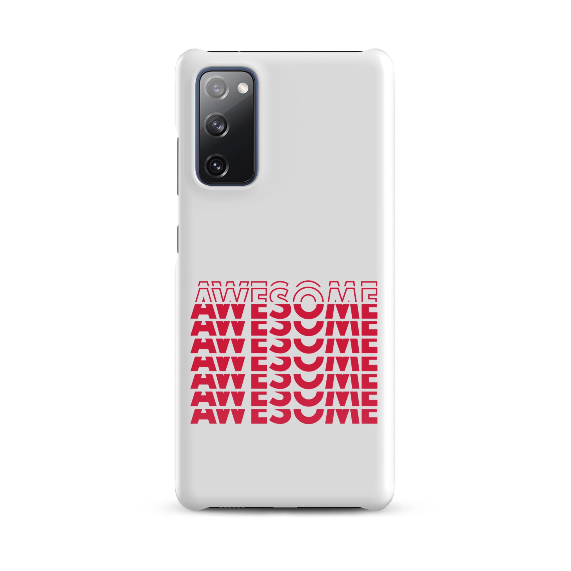 Cover Samsung Resistente – Compatibile con Ricarica Wireless – Design Awesome-Biiply