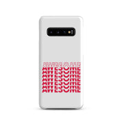 Cover Samsung Resistente – Compatibile con Ricarica Wireless – Design Awesome-Biiply