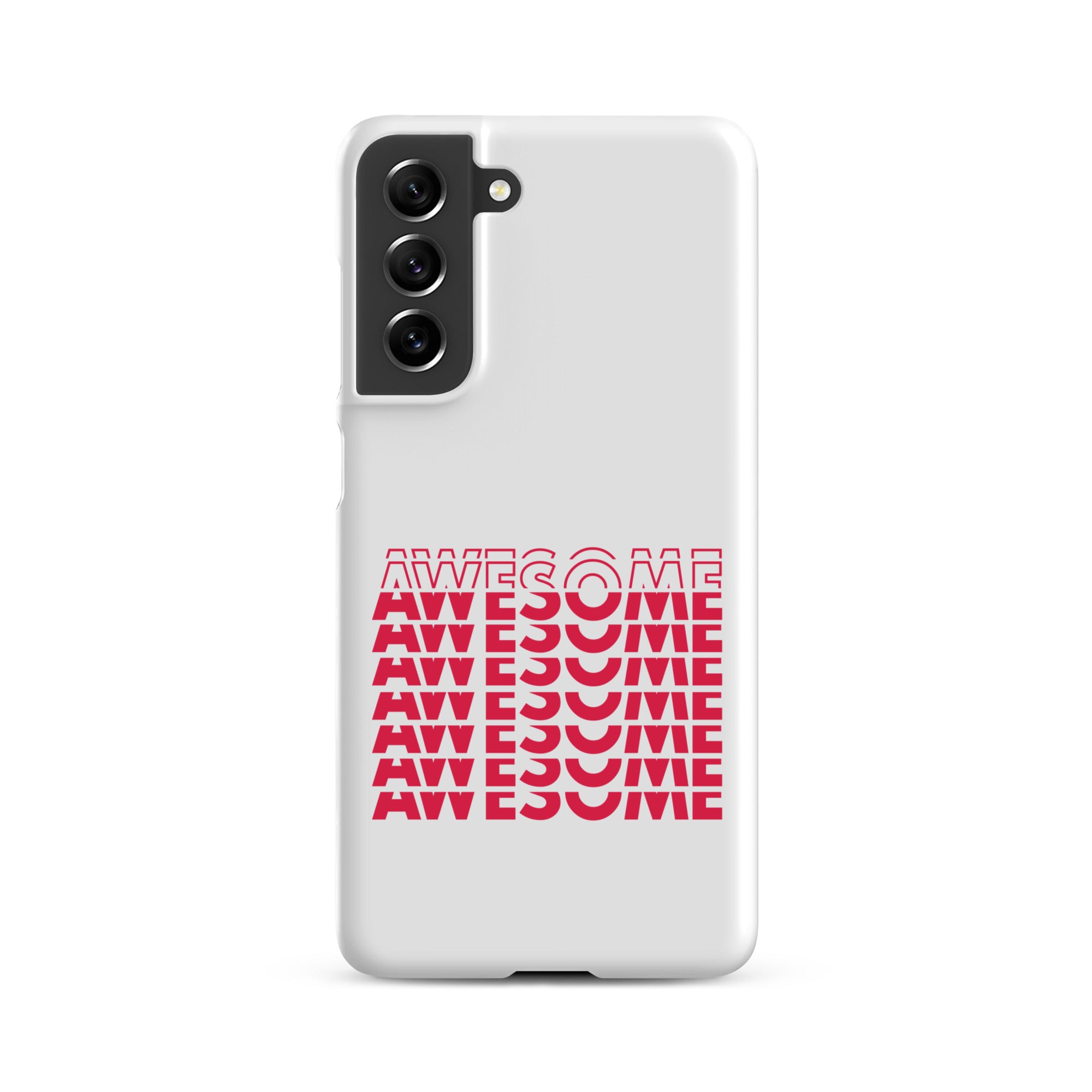 Cover Samsung Resistente – Compatibile con Ricarica Wireless – Design Awesome-Biiply