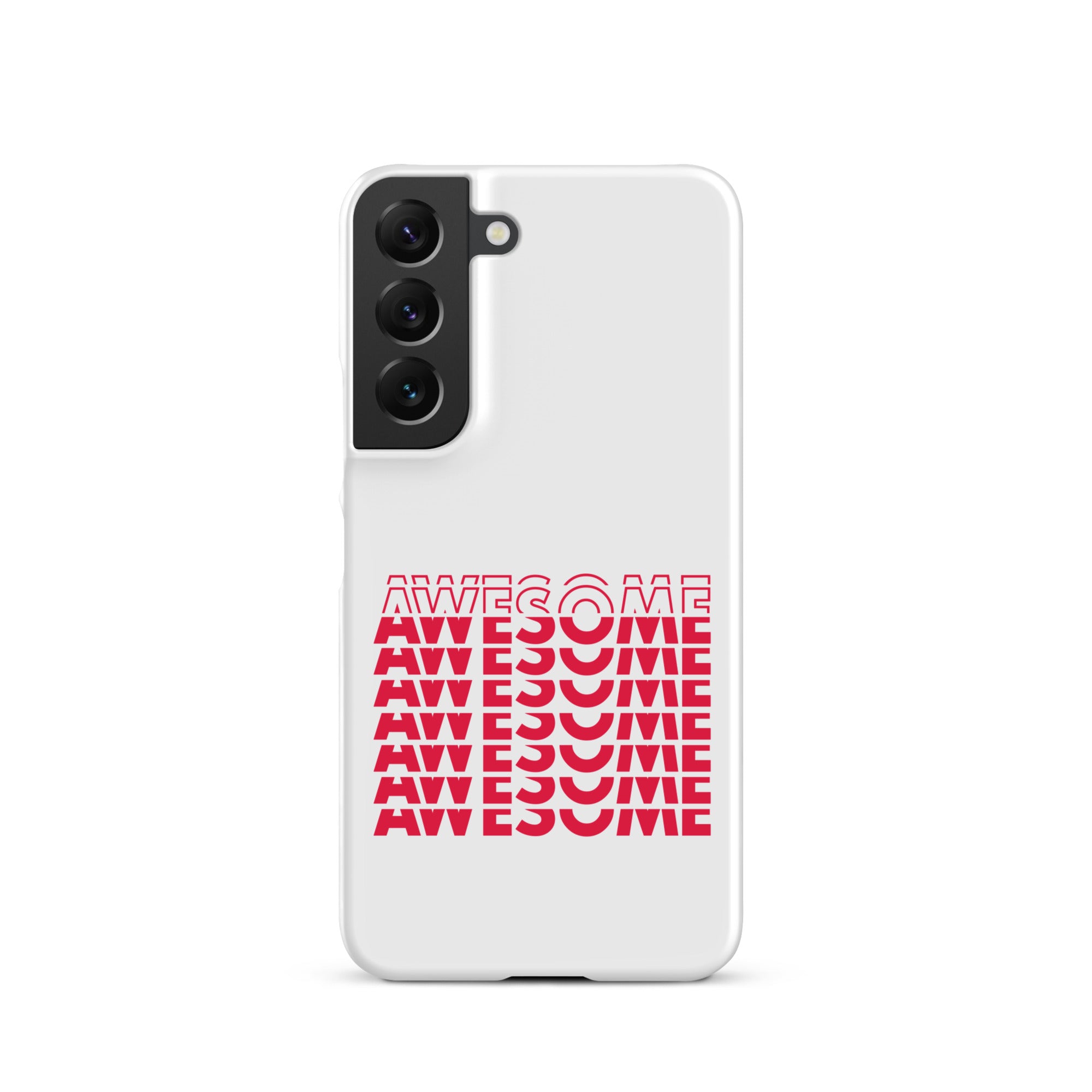 Cover Samsung Resistente – Compatibile con Ricarica Wireless – Design Awesome-Biiply