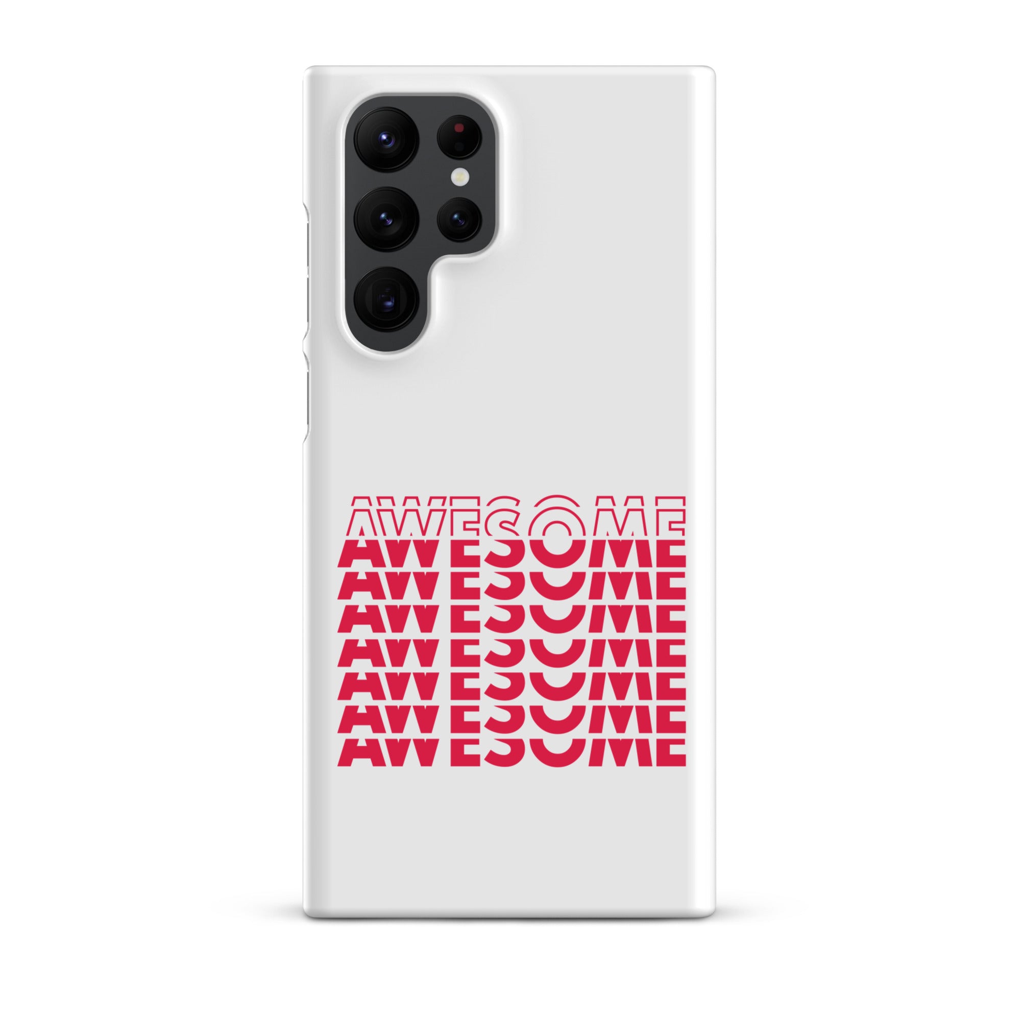 Cover Samsung Resistente – Compatibile con Ricarica Wireless – Design Awesome-Biiply
