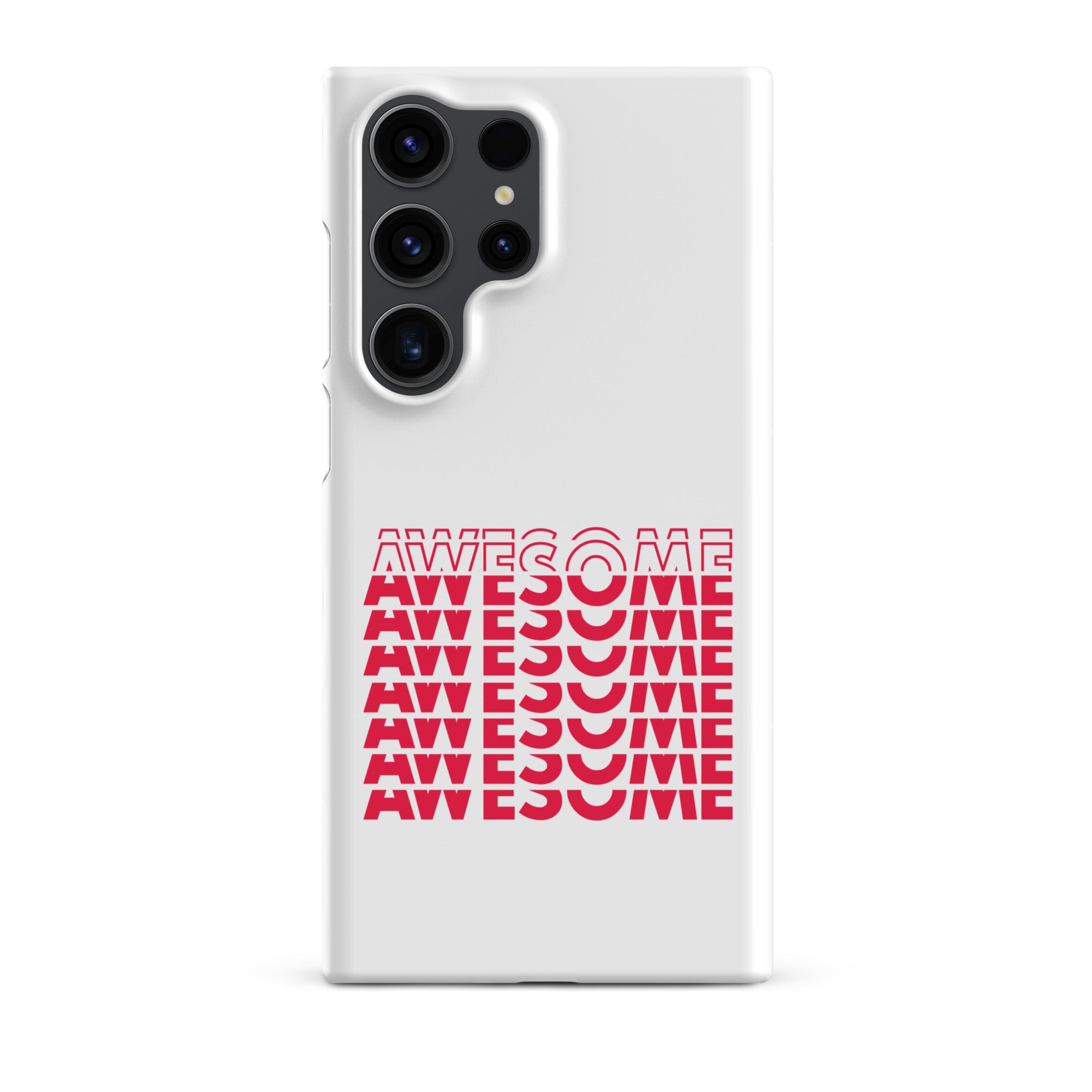 Cover Samsung Resistente – Compatibile con Ricarica Wireless – Design Awesome-Biiply