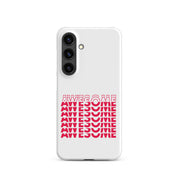 Cover Samsung Resistente – Compatibile con Ricarica Wireless – Design Awesome-Biiply