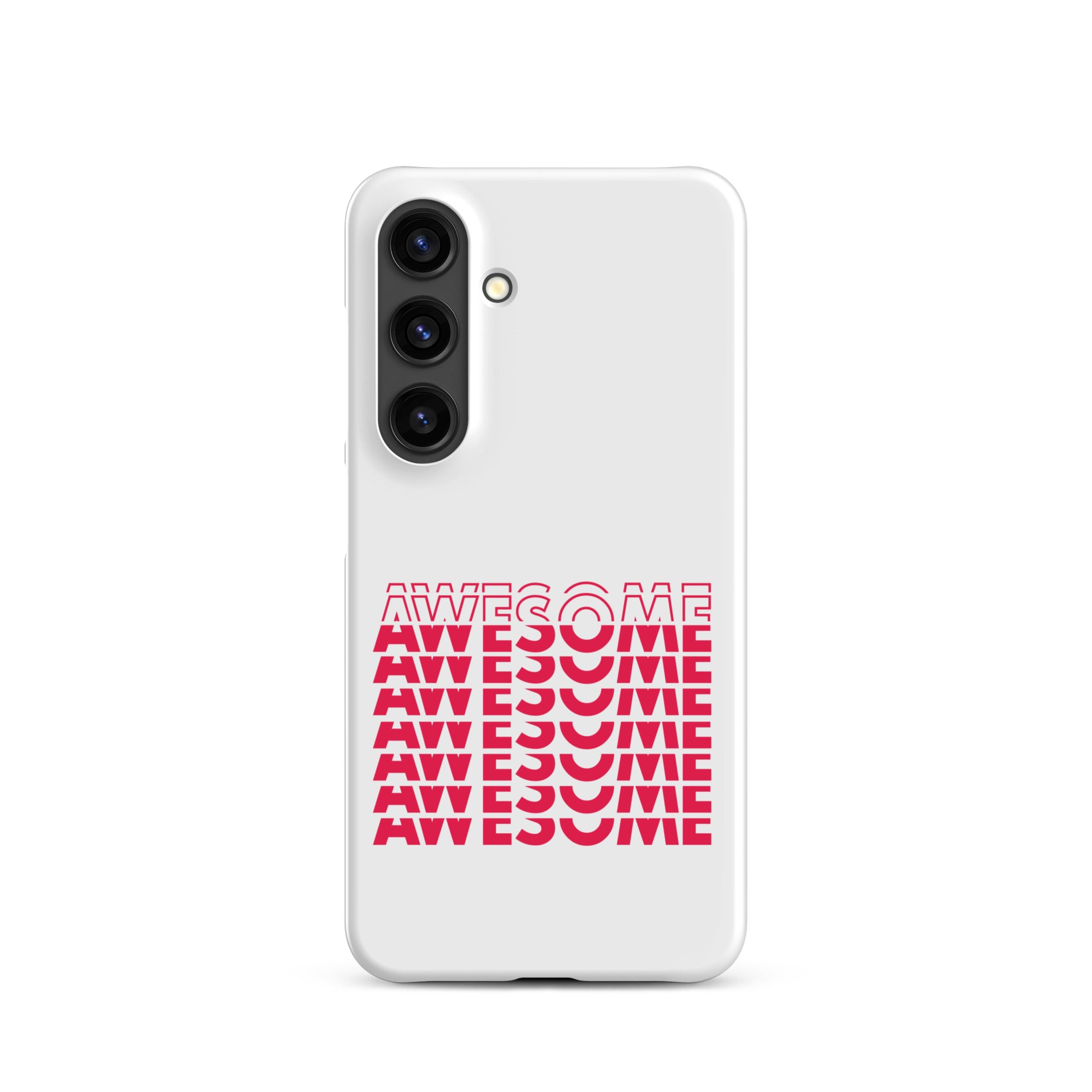 Cover Samsung Resistente – Compatibile con Ricarica Wireless – Design Awesome-Biiply