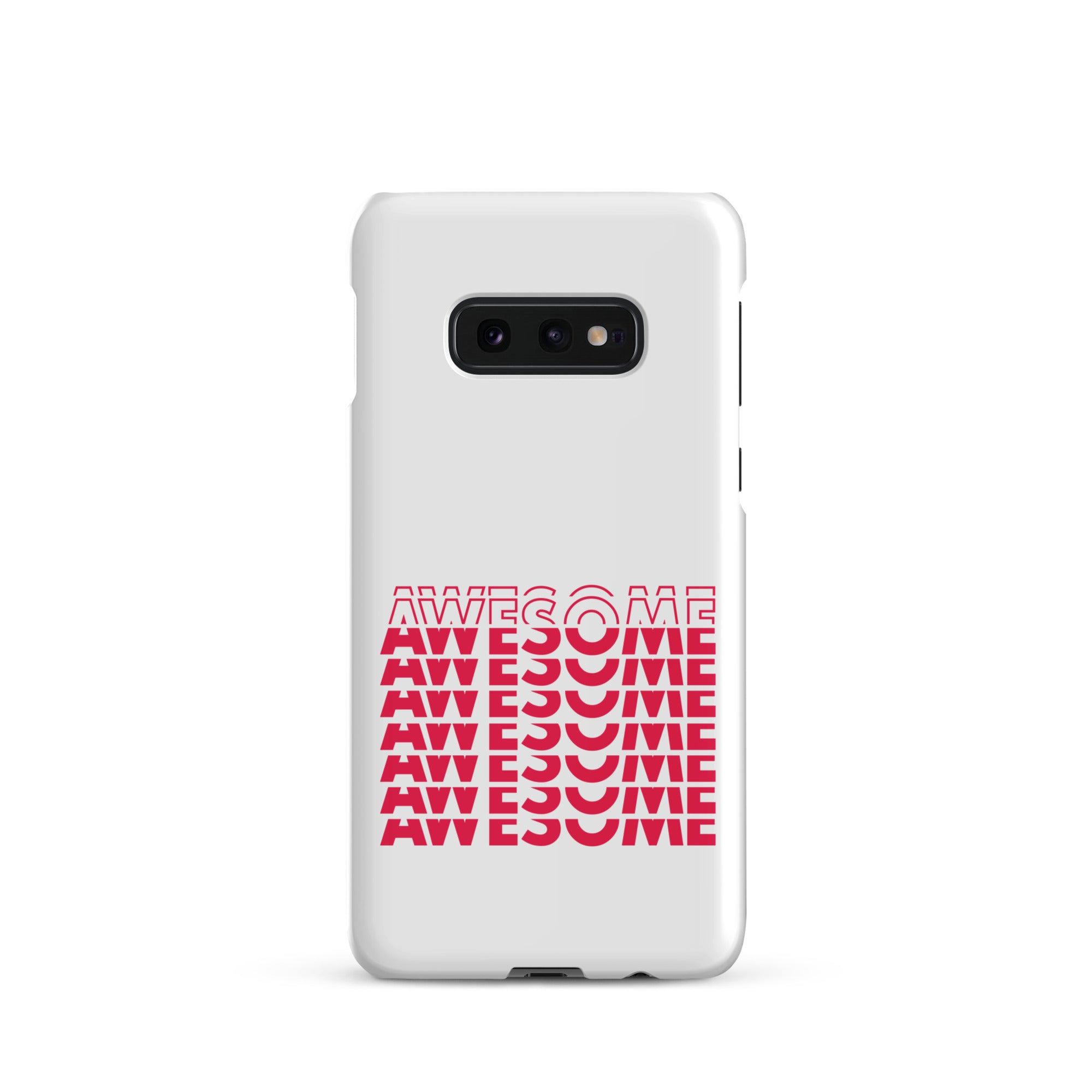 Cover Samsung Resistente – Compatibile con Ricarica Wireless – Design Awesome-Biiply