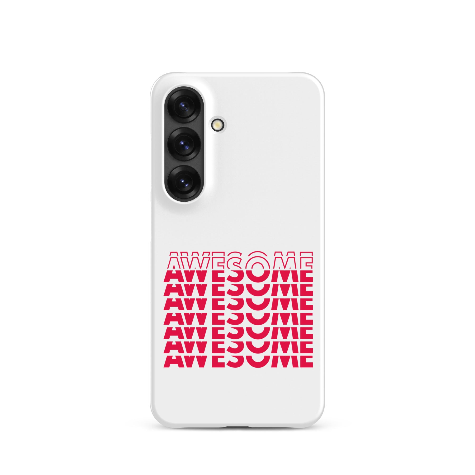 Cover Samsung Resistente – Compatibile con Ricarica Wireless – Design Awesome-Biiply