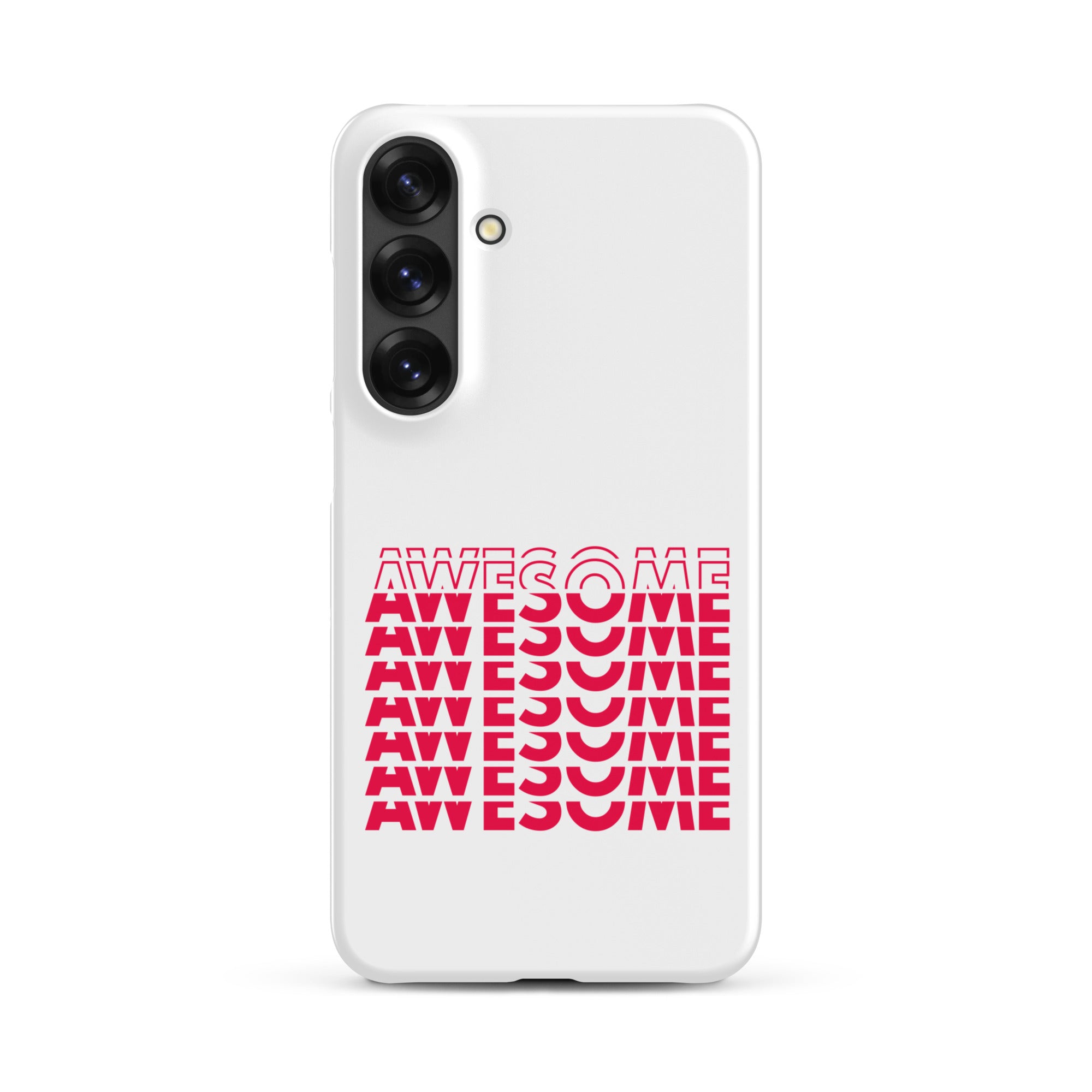 Cover Samsung Resistente – Compatibile con Ricarica Wireless – Design Awesome-Biiply