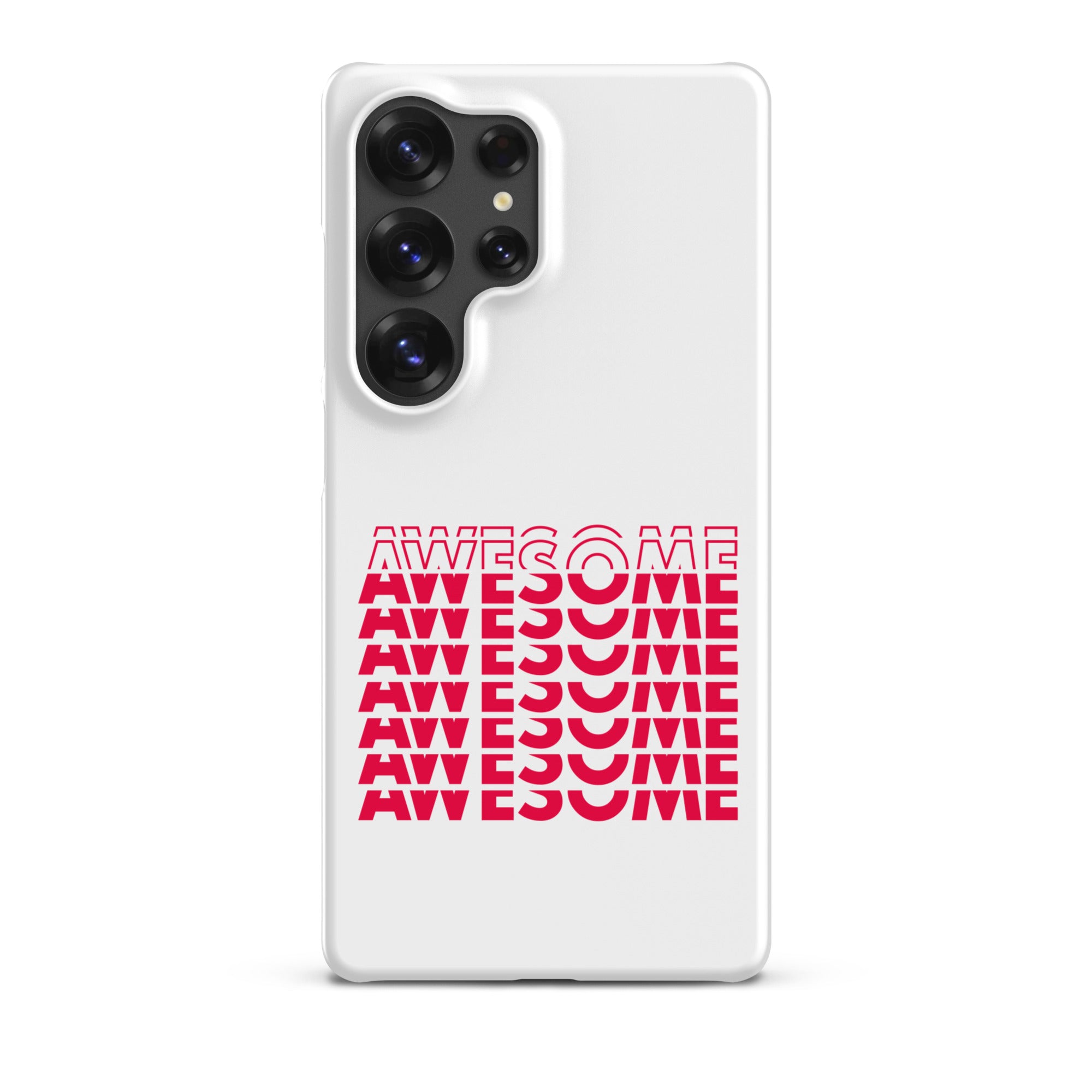 Cover Samsung Resistente – Compatibile con Ricarica Wireless – Design Awesome-Biiply