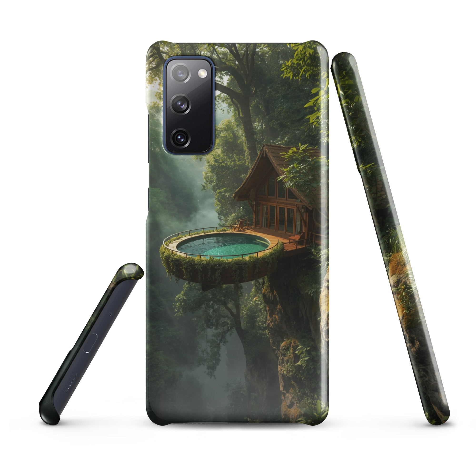 Cover Samsung Resistente – Compatibile con Ricarica Wireless – Design Casa Fantasy-Biiply