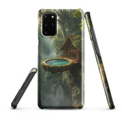 Cover Samsung Resistente – Compatibile con Ricarica Wireless – Design Casa Fantasy-Biiply
