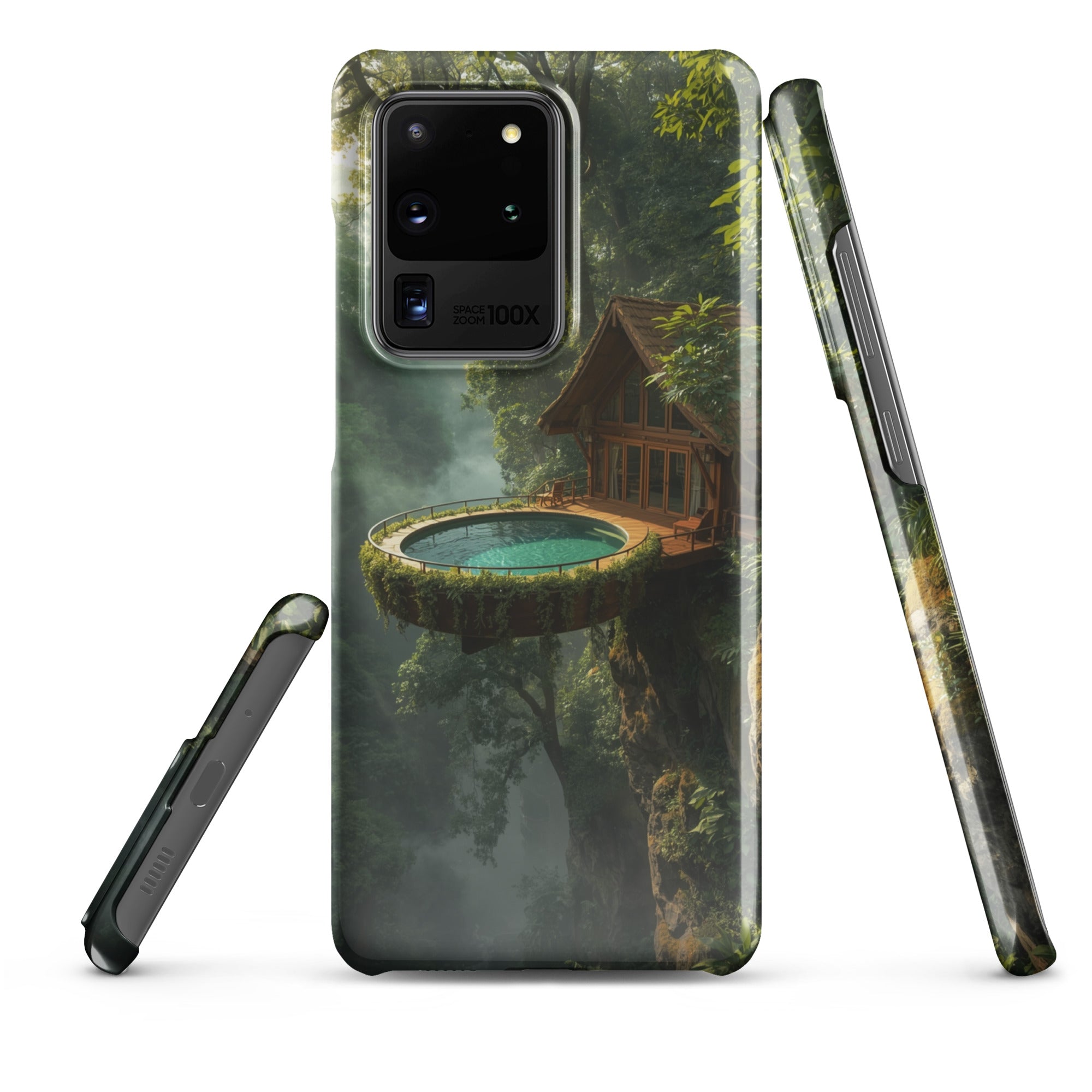 Cover Samsung Resistente – Compatibile con Ricarica Wireless – Design Casa Fantasy-Biiply