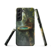 Cover Samsung Resistente – Compatibile con Ricarica Wireless – Design Casa Fantasy-Biiply