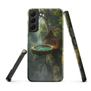 Cover Samsung Resistente – Compatibile con Ricarica Wireless – Design Casa Fantasy-Biiply