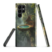 Cover Samsung Resistente – Compatibile con Ricarica Wireless – Design Casa Fantasy-Biiply