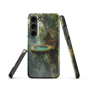 Cover Samsung Resistente – Compatibile con Ricarica Wireless – Design Casa Fantasy-Biiply