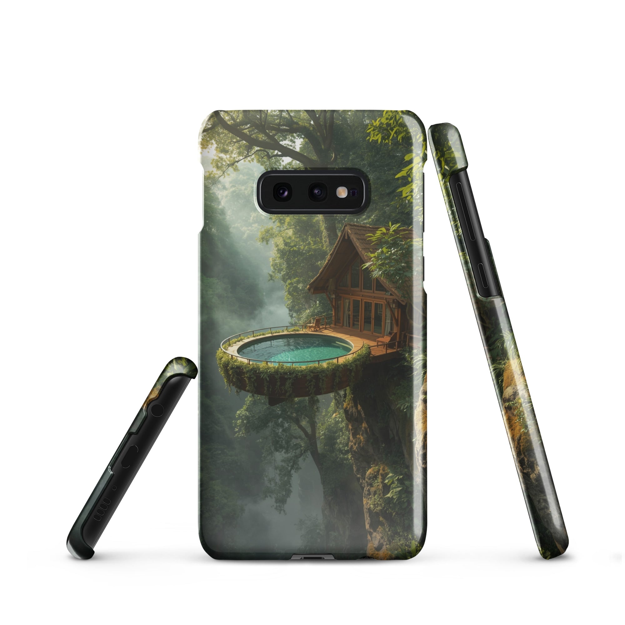 Cover Samsung Resistente – Compatibile con Ricarica Wireless – Design Casa Fantasy-Biiply