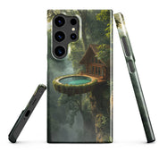 Cover Samsung Resistente – Compatibile con Ricarica Wireless – Design Casa Fantasy-Biiply